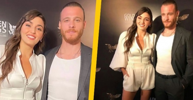 Kerem Bürsin ve Hande Erçel'e ödül