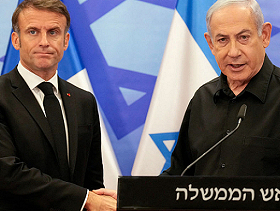 نتنياهو يعرب بمحادثة مع ماكرون عن معارضته الشديدة لإقامة دولة فلسطينية