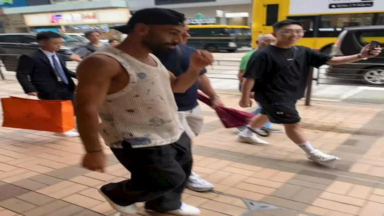 محمد صلاح في هونج كونج