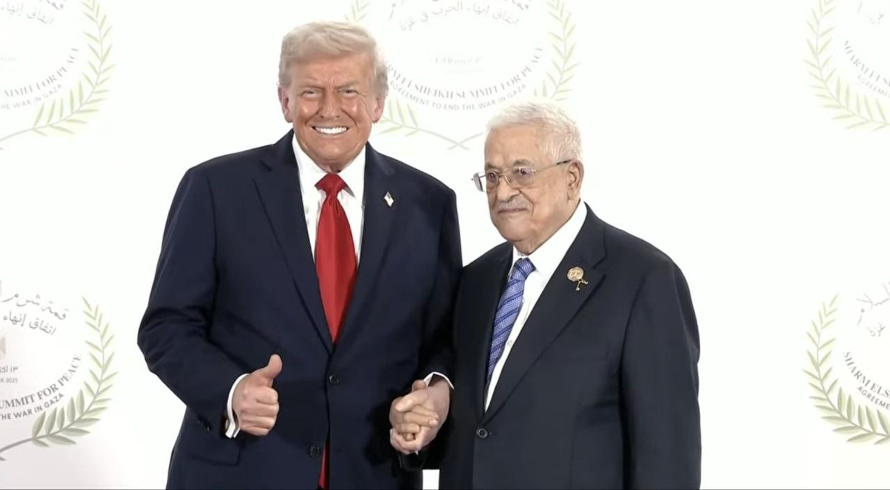 ترامب والرئيس محمود عباس