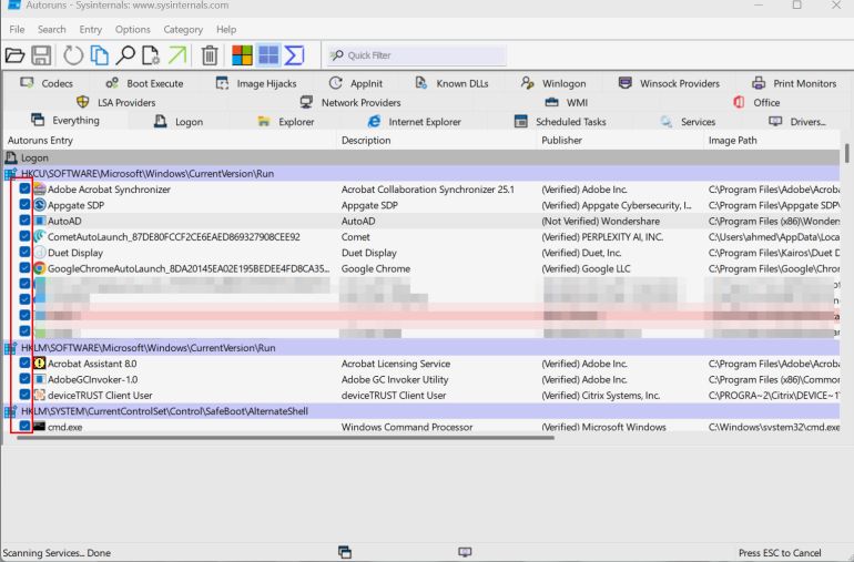 طرق مختلفة للتحكم في تطبيقات بدء التشغيل في ويندوز